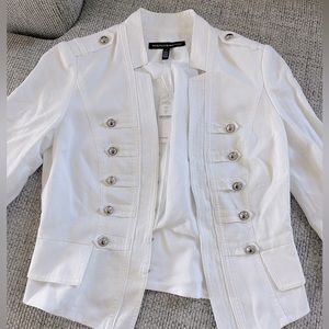 Sailor style cropped jacket